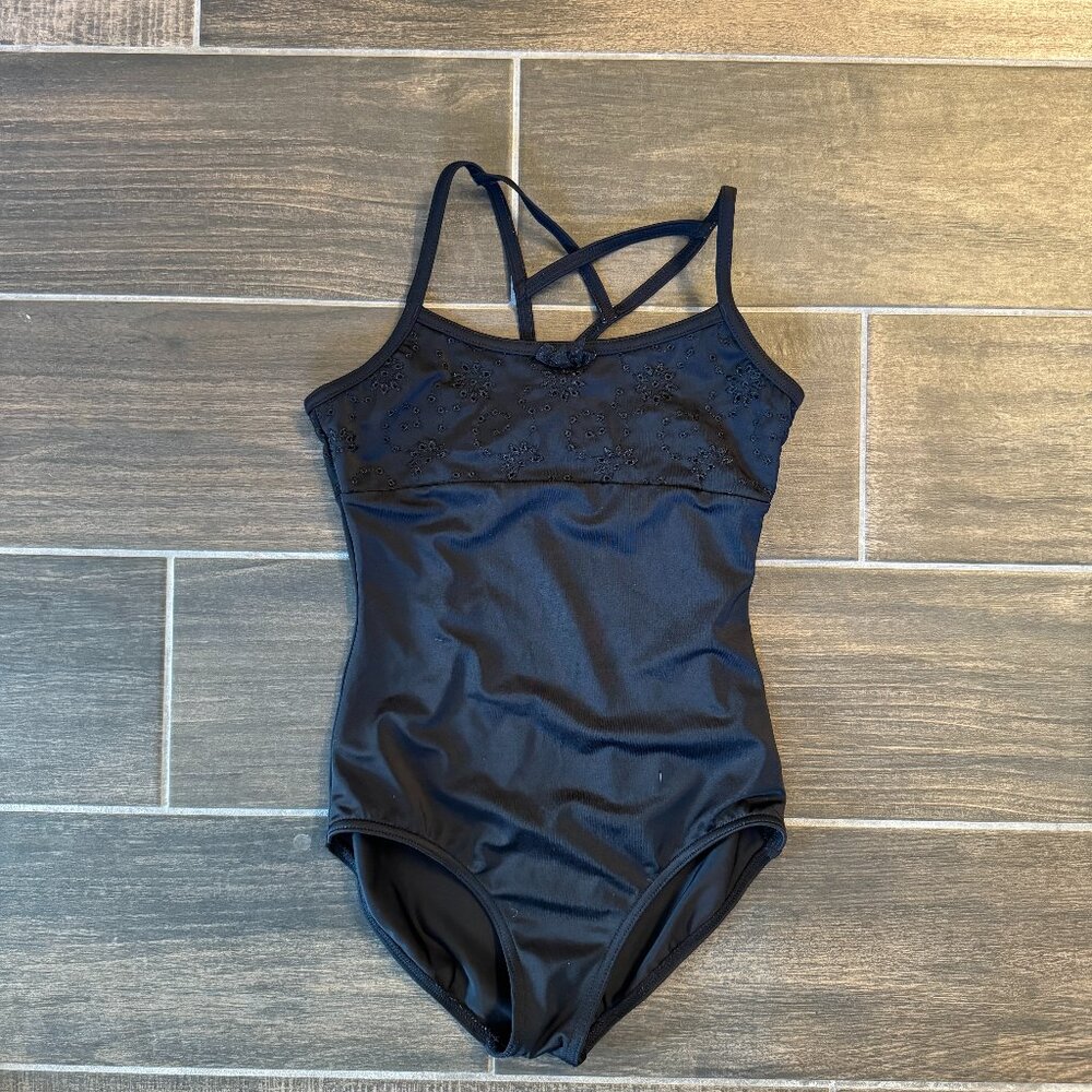 Capezio Black Leotard - Child M